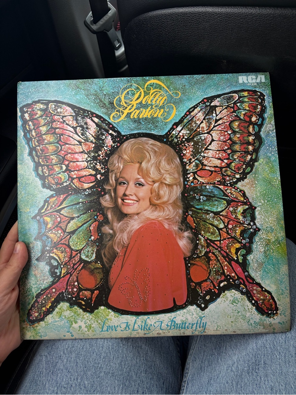 Dolly Parton 'Love Is Like A Butterfly' Vinyl Album – Multicolor Cover